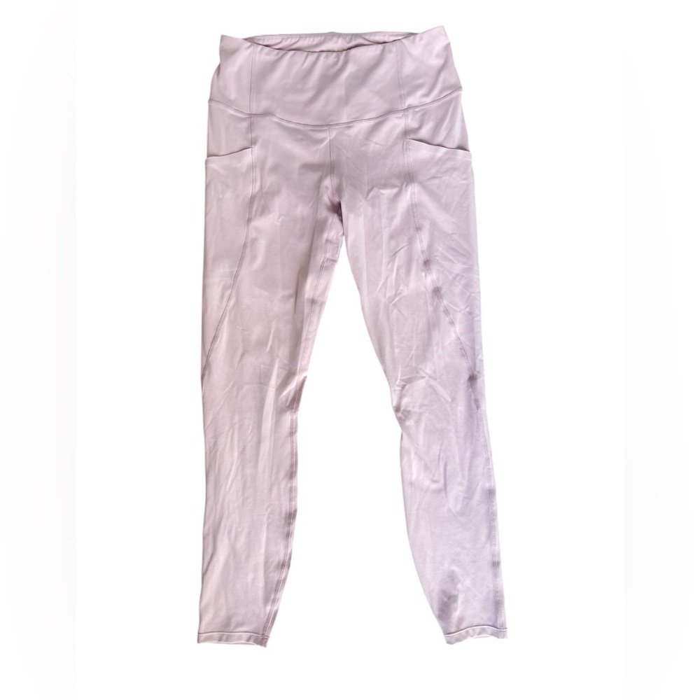 Varley Blush Pink Dusty Rose Pocket Legging - Size Medium
